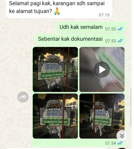 Pengiriman Papan Bunga Selamat Mudal Purworejo