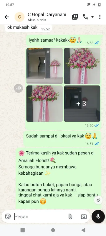 Pengiriman Karangan Bunga Mudal Purworejo