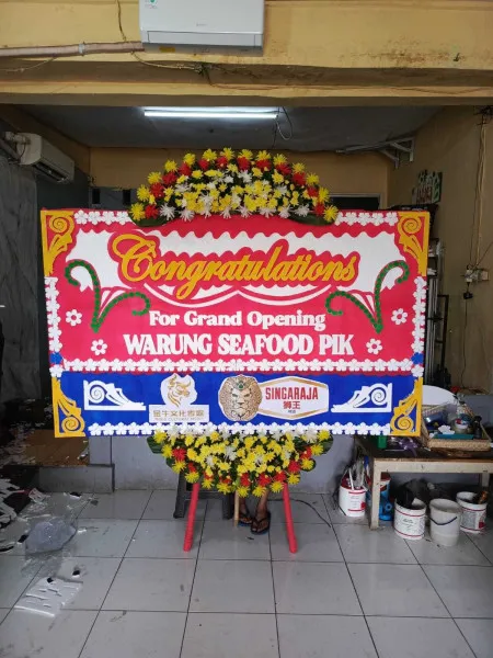 Papan Bunga Ucapan Selamat Mudal Purworejo