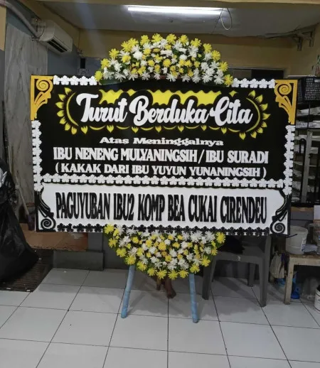 Papan Bunga Duka Mudal Purworejo