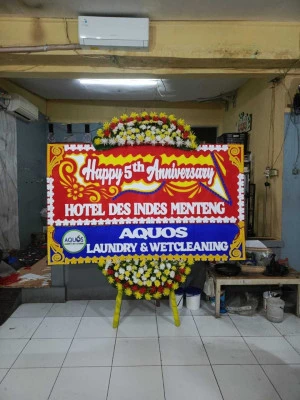 Papan Bunga di Mudal Purworejo