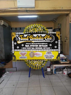 Papan Bunga di Mudal Purworejo