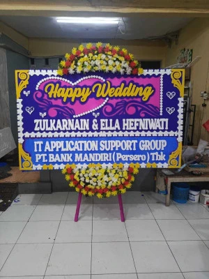 Papan Bunga di Mudal Purworejo