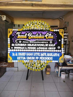 Papan Bunga di Mudal Purworejo